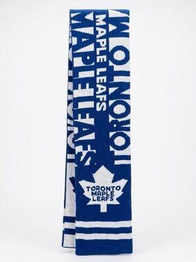 Toronto Maple Leafs Knitted Scarf - Excellent Condition